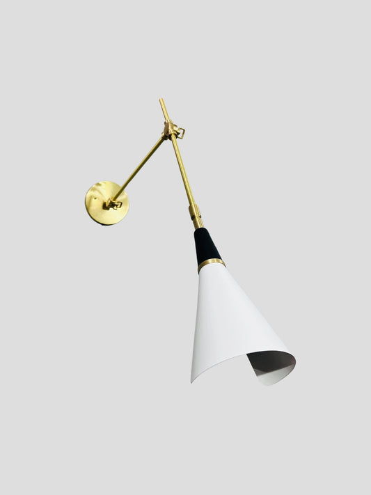 Mid Century Articulating Adjustable Alaska Wall Scoones ~ Sputnik Light Feature ~ Wall Lamp Doozie Wall Lamp