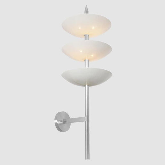 3 Shade 6 Lights Mid Century Wall Sconce Style Raw Brass Sputnik Light Wall Lamp Light Fixture