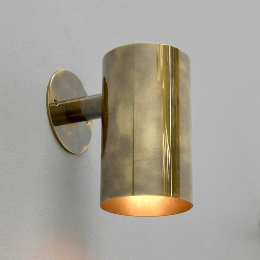 Stilnovo Style Wall Sconce Raw Brass Tube Wall Sconce Light Beside Light Fixture