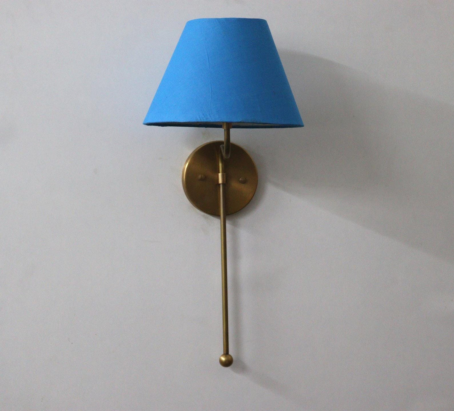Artisanal Opulence Handcrafted Elegant Brass Wall Lamp ~ Timeless Piece For Home Decor Light