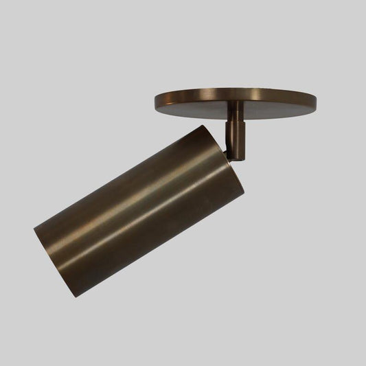 Mid Century Style Single Bulb Shade Ceiling Brass Wall Sconce Semi Flush Mount Black Brass Finish Bedroom Lights Fixture