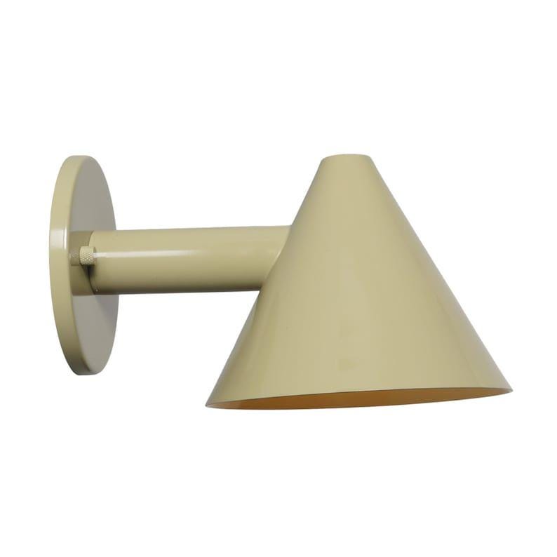Mid Century Style Wall Sconce Stilnovo Style Single Light Cone Shade Brass Wall Sconce Beside Wall Lamp Colored Sconce Light Fixture