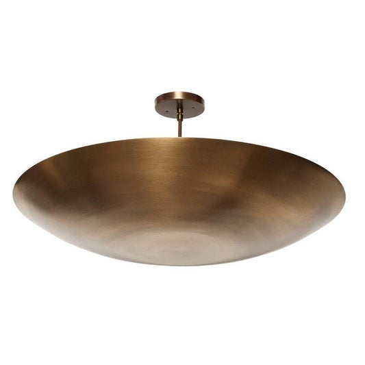 Mid Century Ceiling Brass Flush Mount Fixture Pendant 6 Light Brushed Brass Sputnik Chandelier Light Fixture Premium Quality