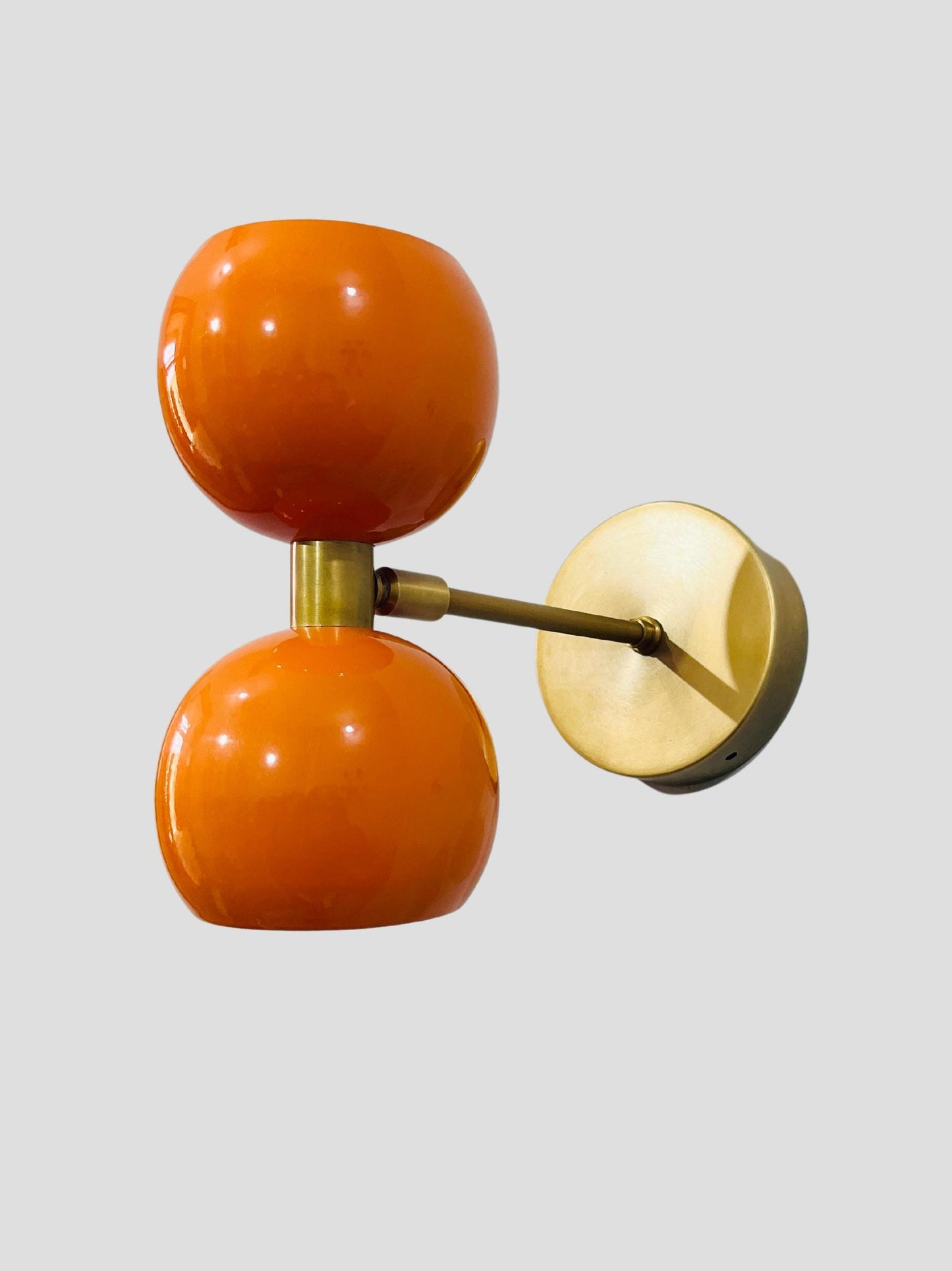 Wall Sconce Mid century Italian Brass light - Wall lamp Wall hanging lights Sputnik light fixture