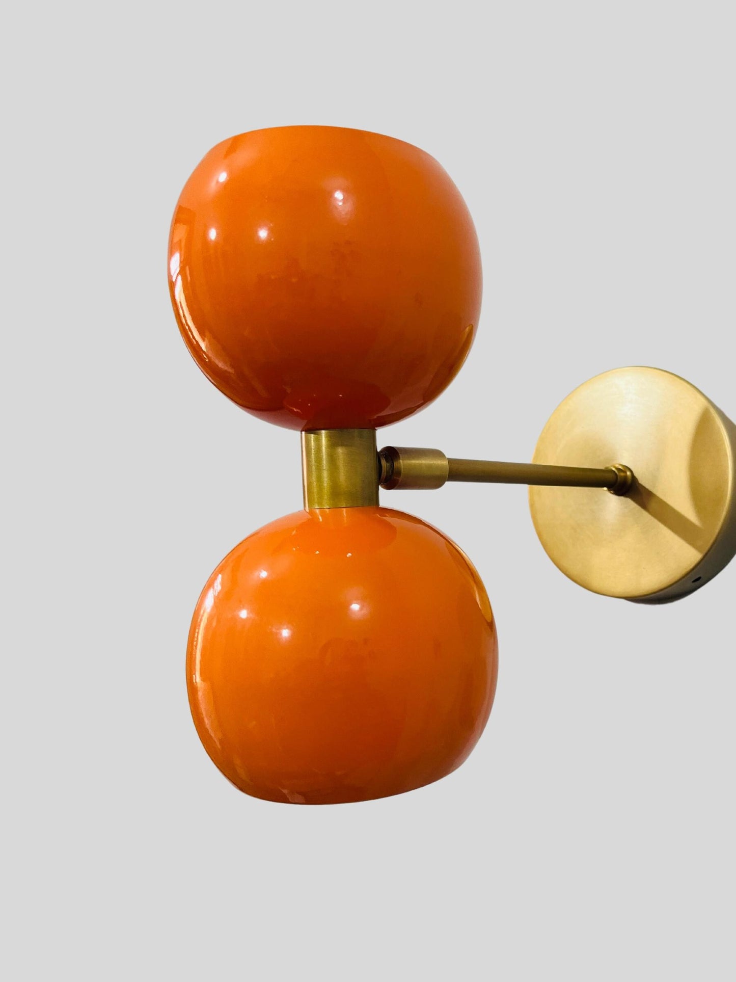 Wall Sconce Mid century Italian Brass light - Wall lamp Wall hanging lights Sputnik light fixture