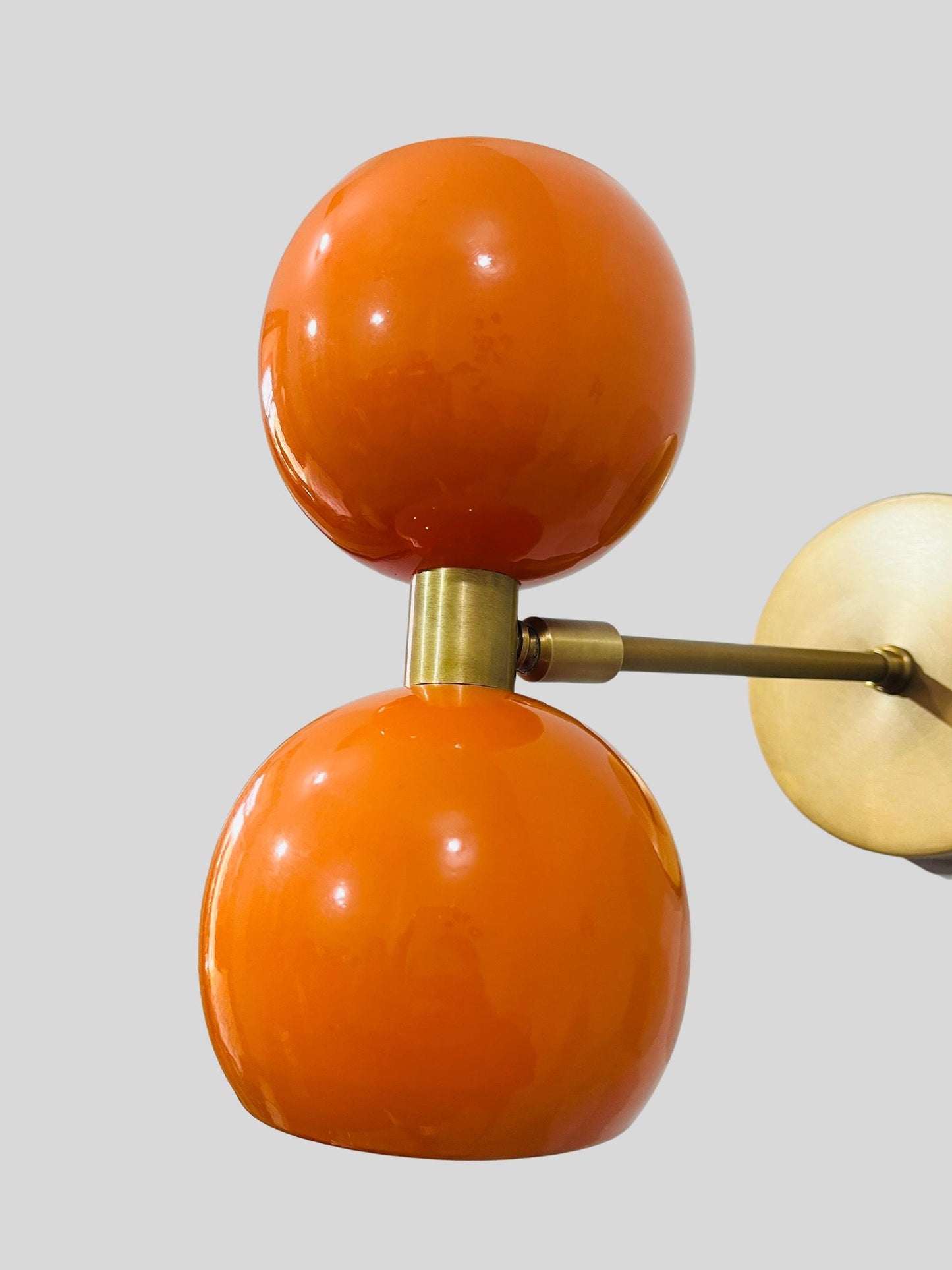 Wall Sconce Mid century Italian Brass light - Wall lamp Wall hanging lights Sputnik light fixture
