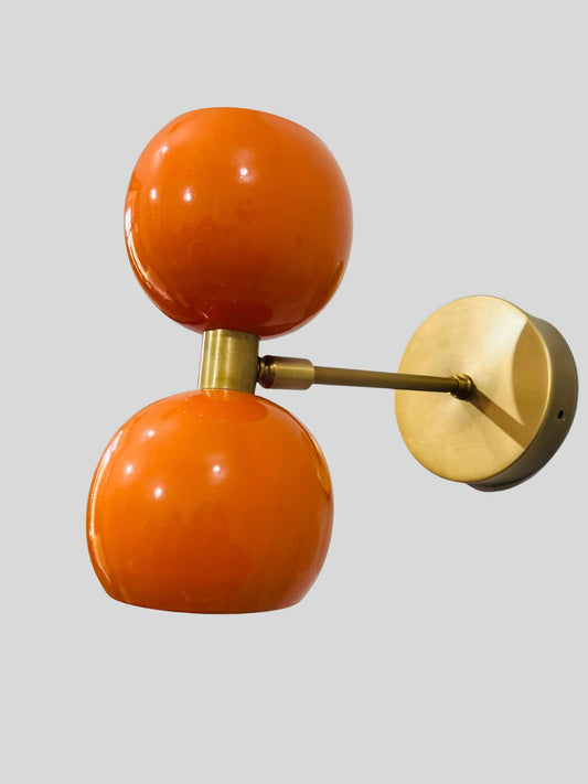 Wall Sconce Mid century Italian Brass light - Wall lamp Wall hanging lights Sputnik light fixture