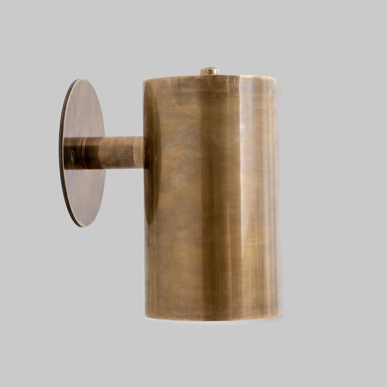 Wall Sconce Stilnovo Style Brass Tube Wall Sconce Light Beside light Fixture